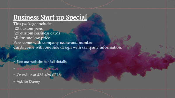 Business Startup Special